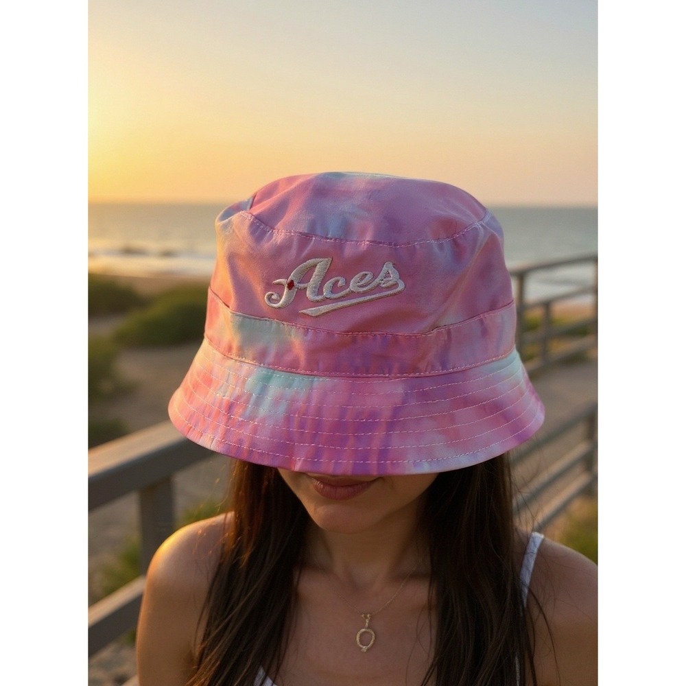 Tie Dye Bucket Hat ACES Nevada Mining‎ Association Embroidered